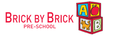 Brick by Brick Preschool Logo